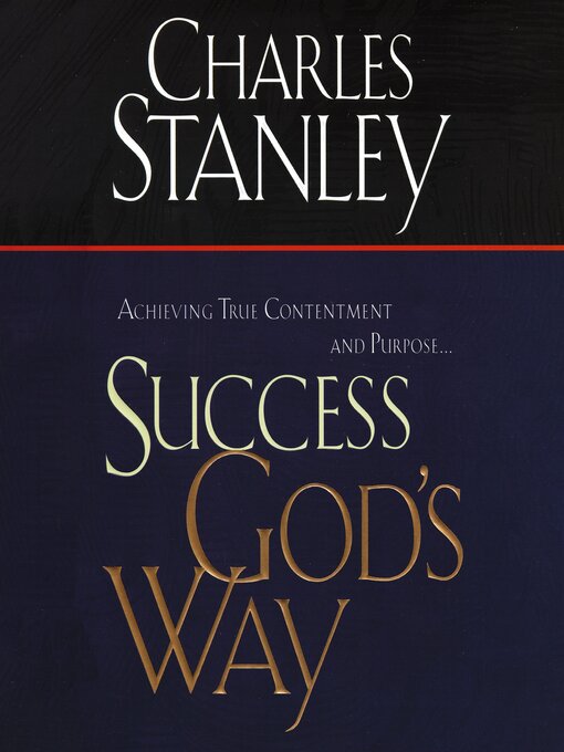 Title details for Success God's Way by Charles F. Stanley - Available